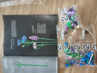 Lego botanical 10313 bouquet di fiori selvatici