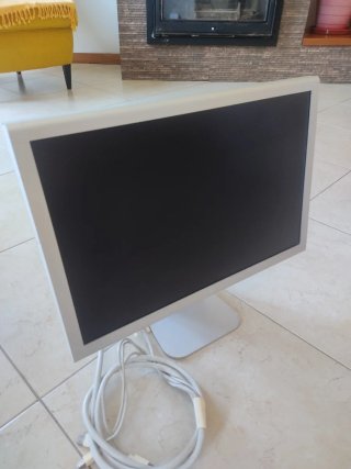Monitor Apple 20 Prata e Preto