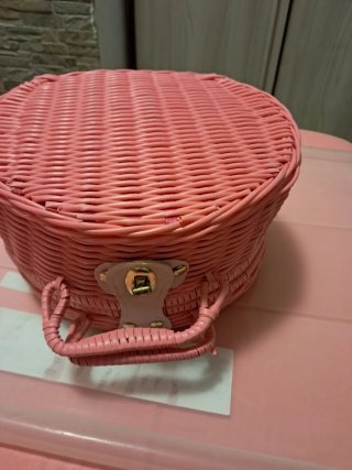 Set Tè Gioco Cestino Rosa