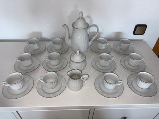 Conjunto vajilla porcelana Santa Clara