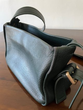 Bolso Adolfo Dominguez Piel Verde