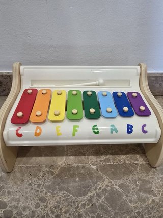 Xilófono infantil arcoíris