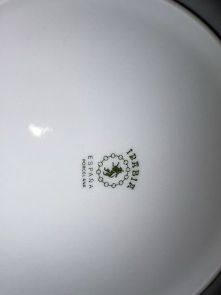 Conjunto de porcelana Irabia