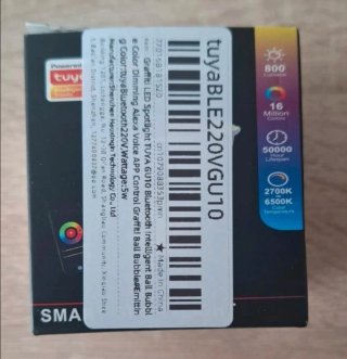 5 Lâmpadas LED Tuya RGB+CCT