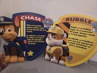 Decoración/Expositores Patrulla Canina-Paw Patrol