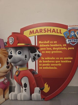 Decoración/Expositores Patrulla Canina-Paw Patrol