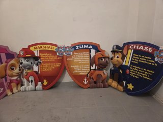 Decoración/Expositores Patrulla Canina-Paw Patrol