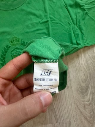 Camiseta Verde Trussardi Jeans
