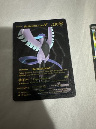 Lote 3 Cartas Pokémon: Pikachu, Articuno, Magcargo