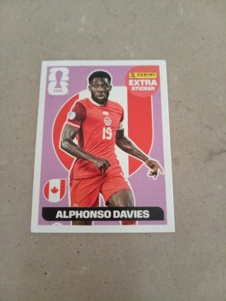 Cromos Panini Extra Sticker Alphonso Davies