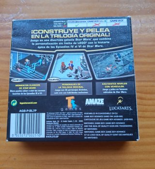 Caja VACÍA LEGO Star Wars II: La Trilogía Original
