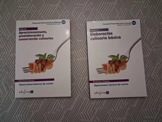 Pack Libros Cocina Profesional y Op. Básicas