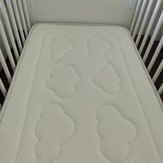 Cuna Ikea SMAGORA Blanca + colchón Max Colchón