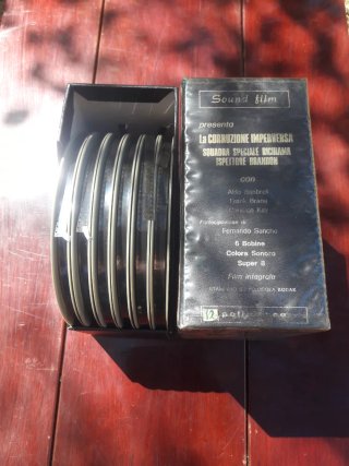 Película 6bobinas Super 8 La Corruzione Imperversa
