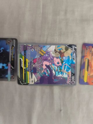 Cartas Pokémon Charizard, Mew, Mega Charizard X