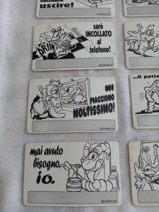 Card mostri di bravura Ferrero 1998