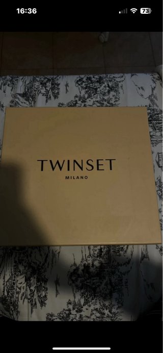 Anfibi Twinset Neri Nuovi