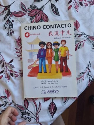 4 libros chino mandarín:vocab/gramática/ejercicios