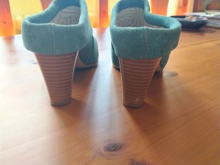 Botines verdes de ante