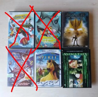 Lote 30 Películas DVD Animación Infantil