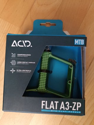 Pedales ACID FLAT A3-ZP MTB
