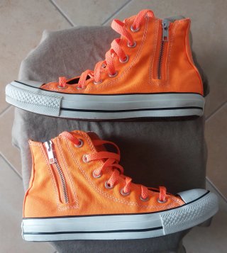 Converse All Star Arancioni Tg 37