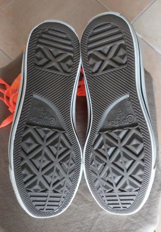 Converse All Star Arancioni Tg 37