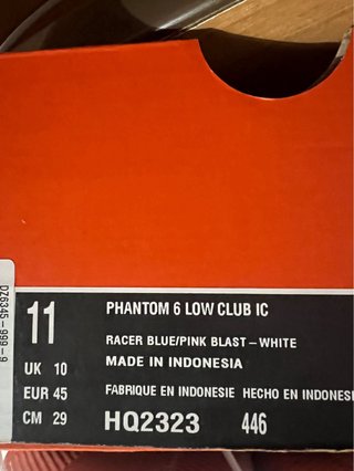 Nike Phantom GX II Club IC (Nuevas a estrenar) - T