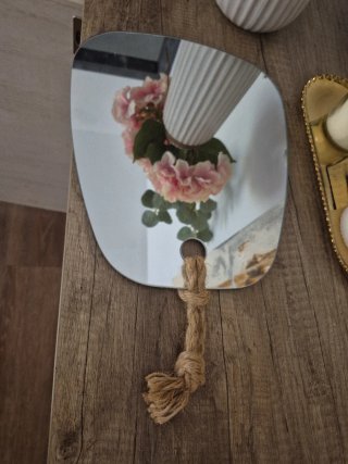 Espejo Decorativo con Cuerda