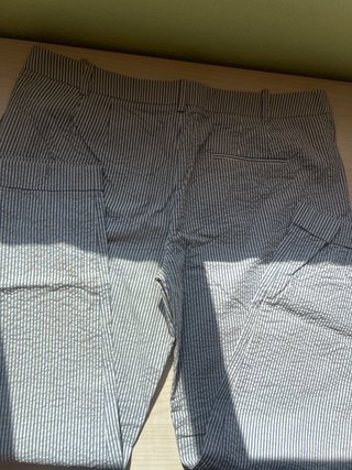 Pantalón Rayas Zara Basic Talla 44