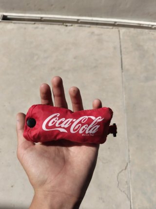Borsa pieghevole Coca-Cola rossa (leggere la descrizione)