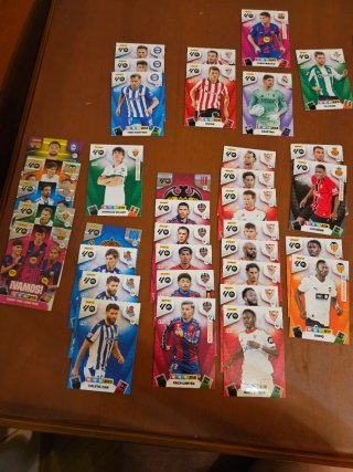 Cromos Panini Adrenalyn La Liga 2025-26