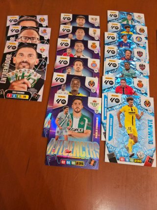 Cromos Panini Adrenalyn La Liga 2025-26