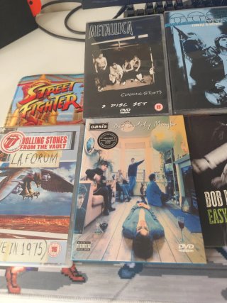 DVDs Varios Artistas: Metallica, Bon Jovi, U2