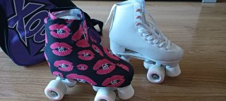 Patines Artísticos Blancos Talla 36