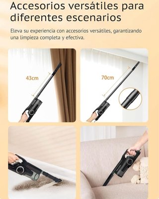 Aspirador Escoba C8 20.000Pa 600W · Nuevo