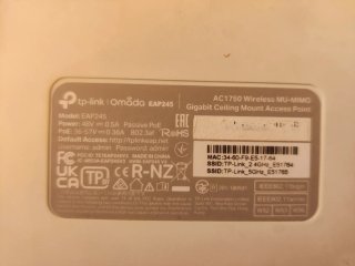 Punto de Acceso TP-Link Omada AC1750 + POE