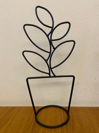 Coppia Espositori Gioielli Metallo Nero