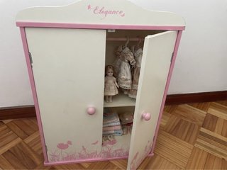 Armario infantil Elegance para muñecas