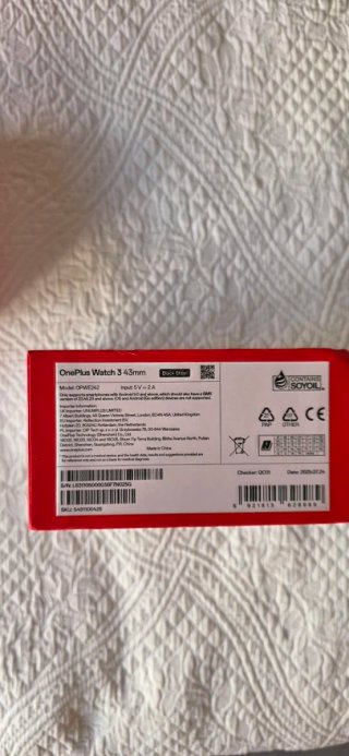 Reloj OnePlus Watch 3 43mm Negro