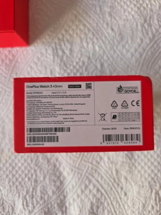 Reloj OnePlus Watch 3 43mm Negro