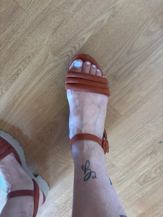 Sandalias Mustang Naranja