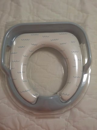 Adaptador infantil para váter con diseño de olas
