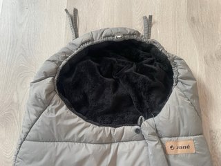 Saco Jané bebé invierno gris