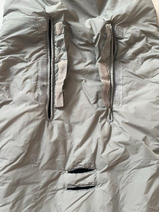 Saco Jané bebé invierno gris