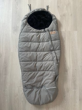 Saco Jané bebé invierno gris