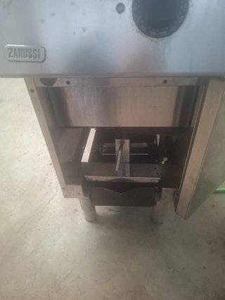 Freidora de inducción rápida hostelería