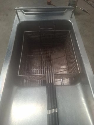 Freidora de inducción rápida hostelería