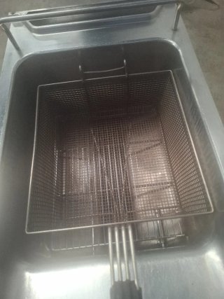 Freidora de inducción rápida hostelería