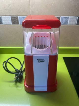Máquina de Palomitas Vintage Roja